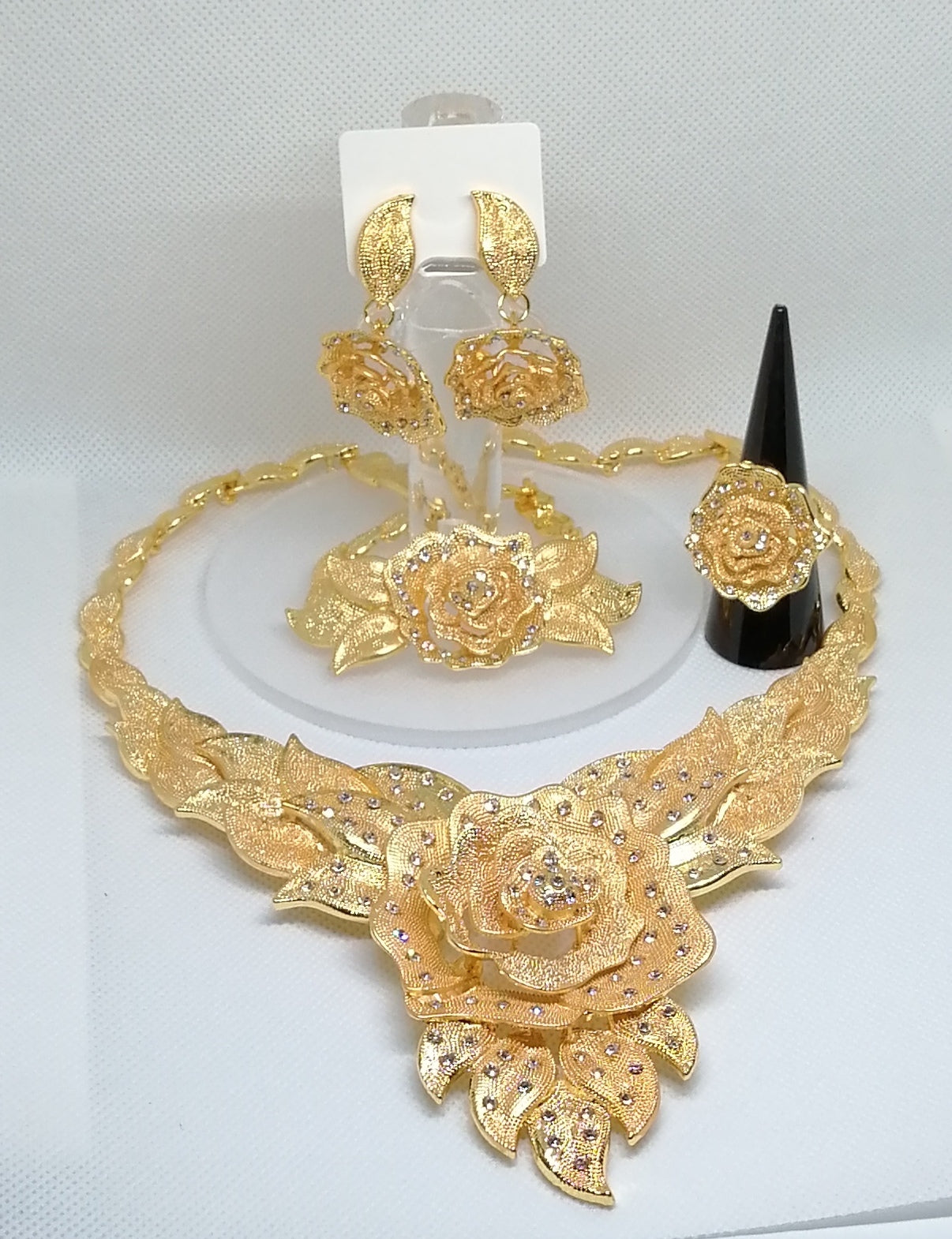 Parure Rose Géante