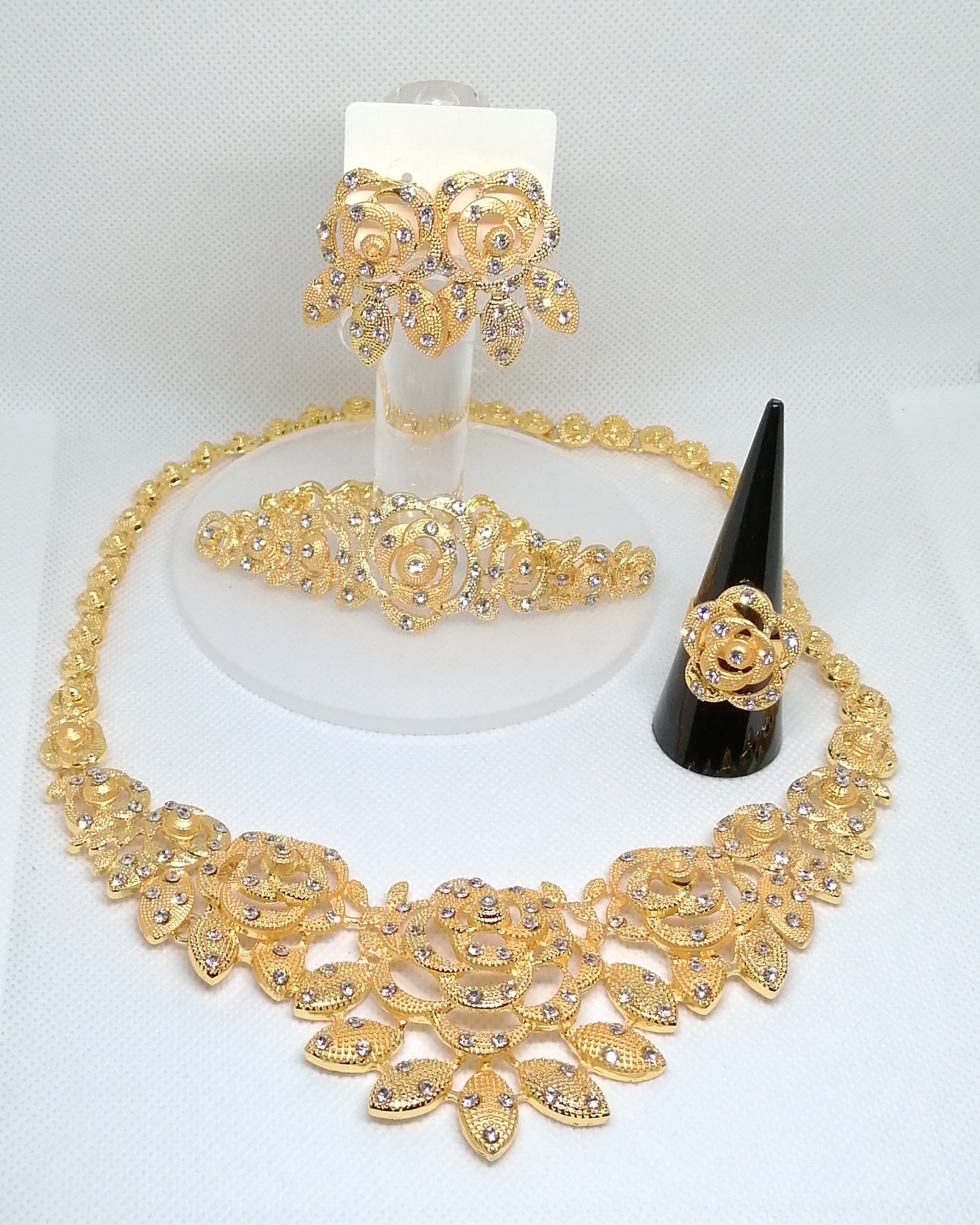 Parure Rose 24K