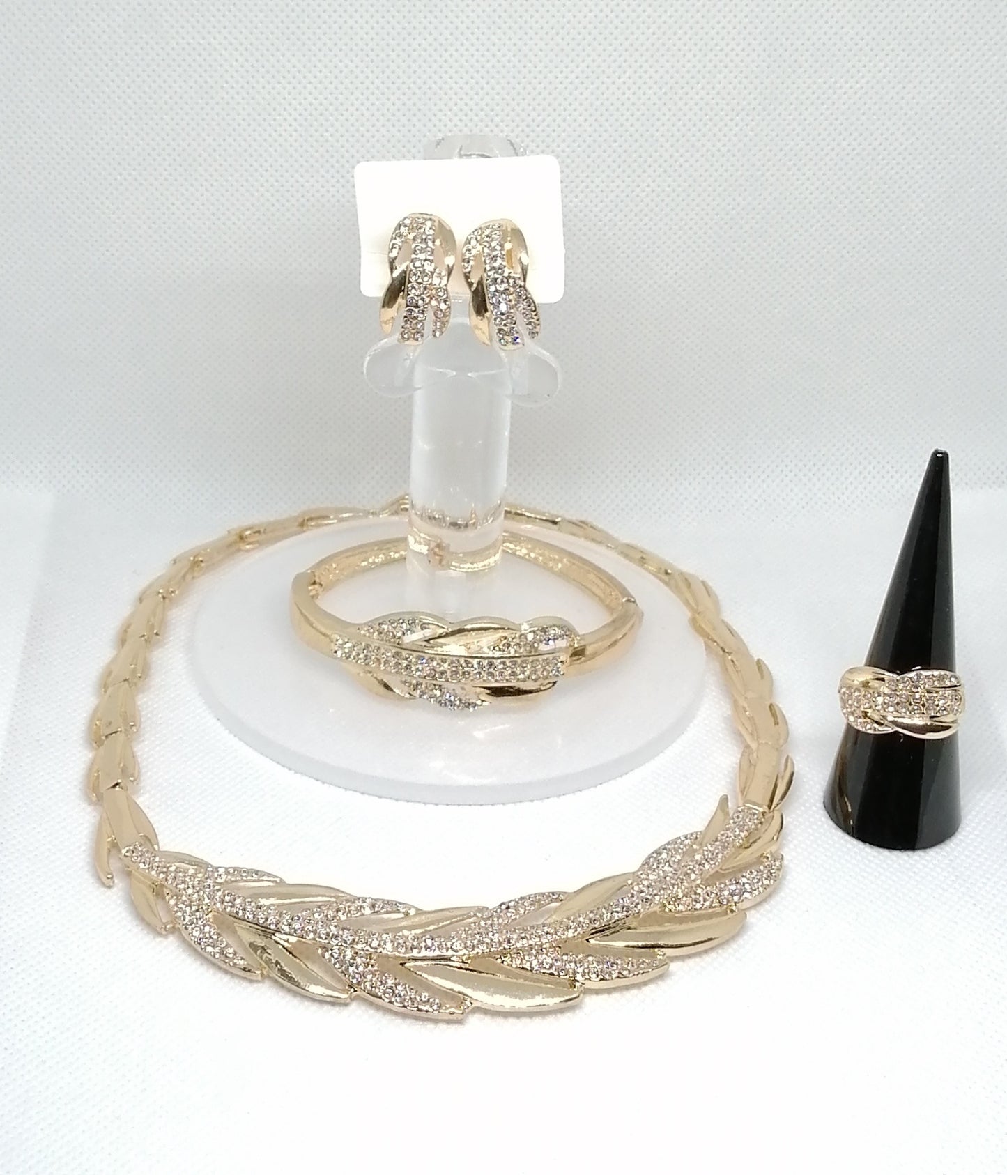 Collier Feuille d'or