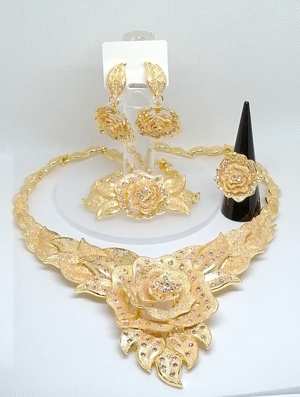 Parure Rose Géante