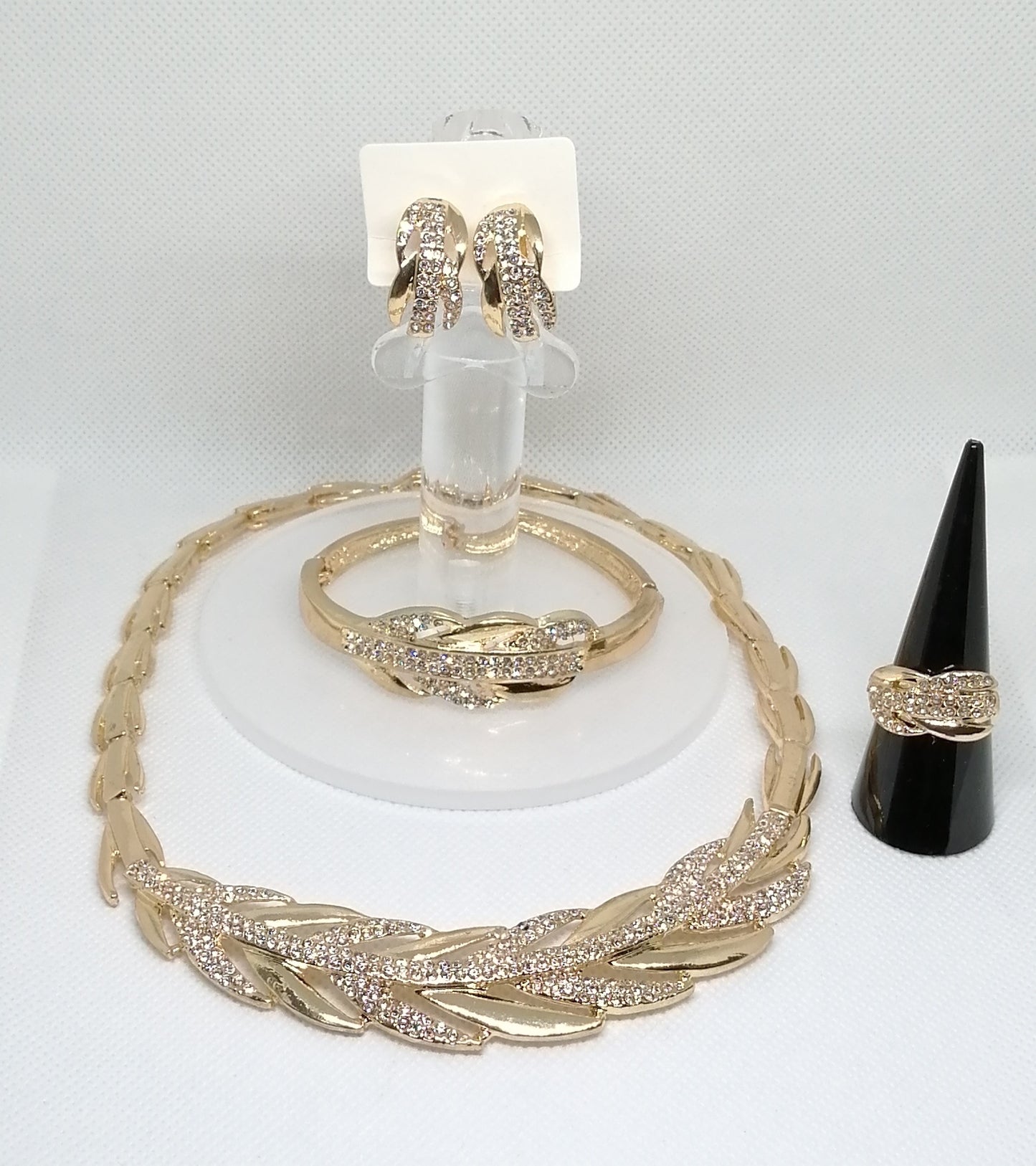Collier Feuille d'or