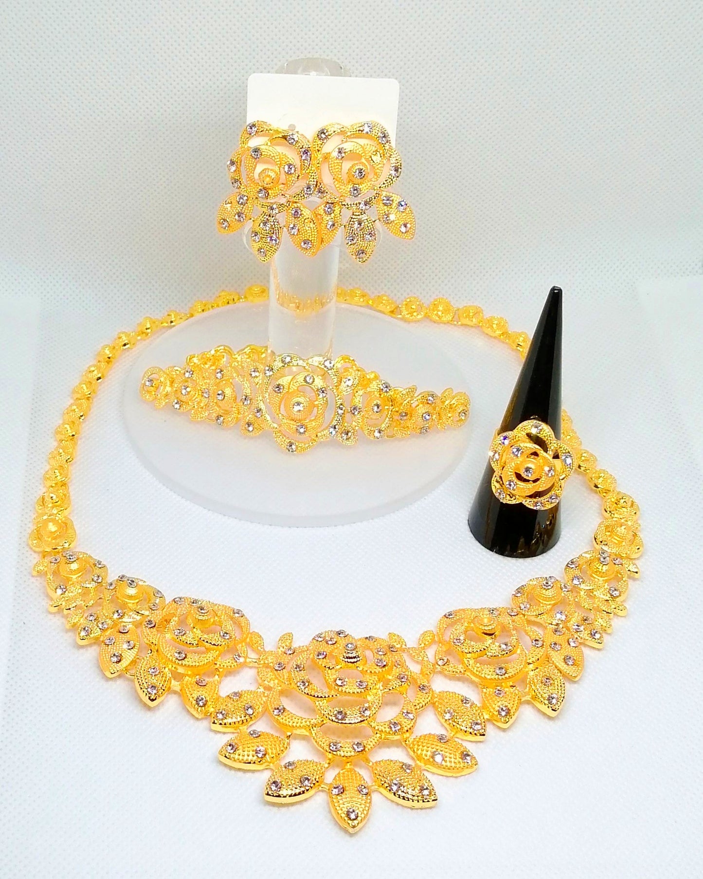 Parure Rose 24K