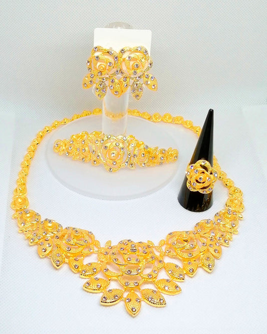 Parure Rose 24K