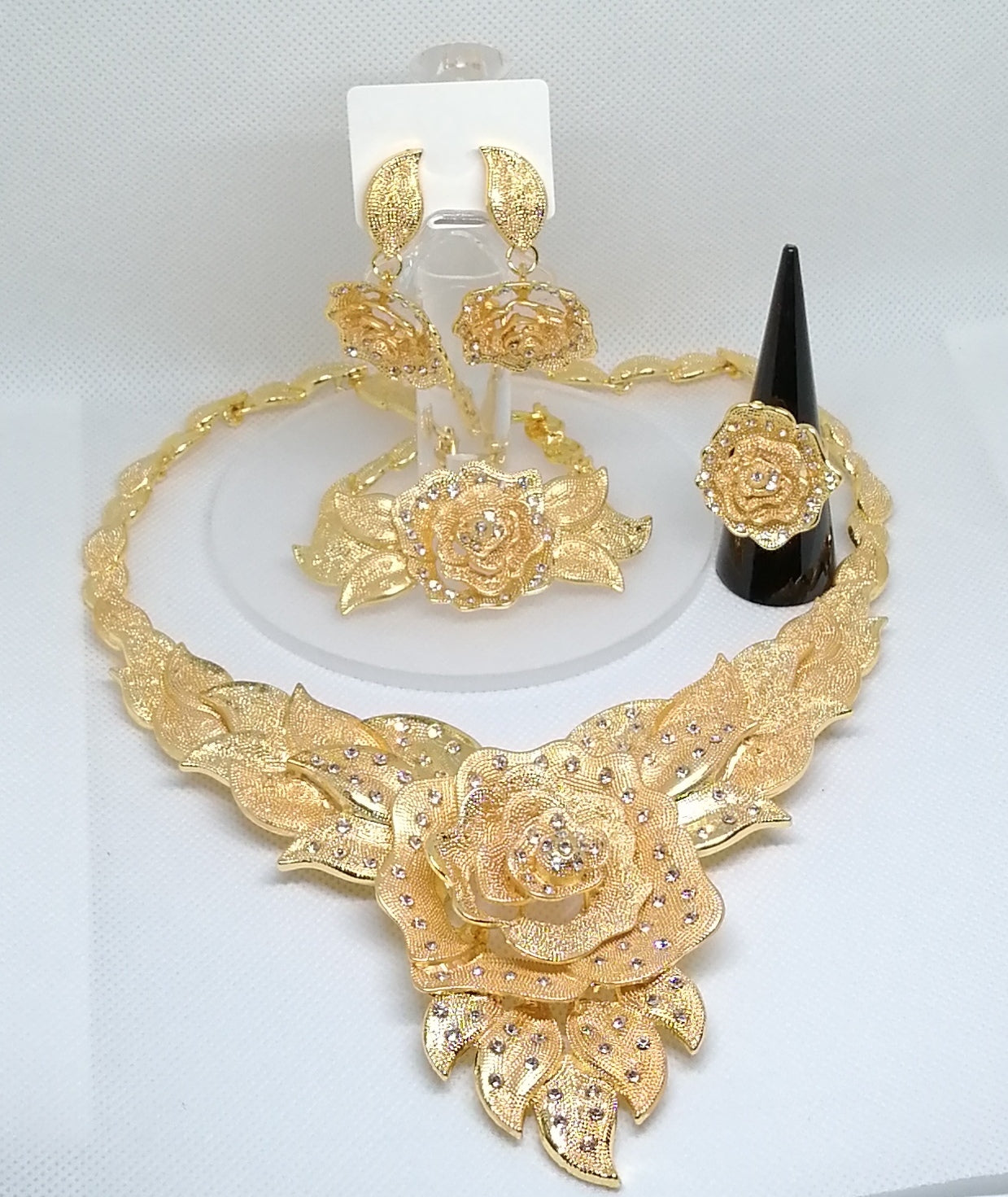 Parure Rose Géante