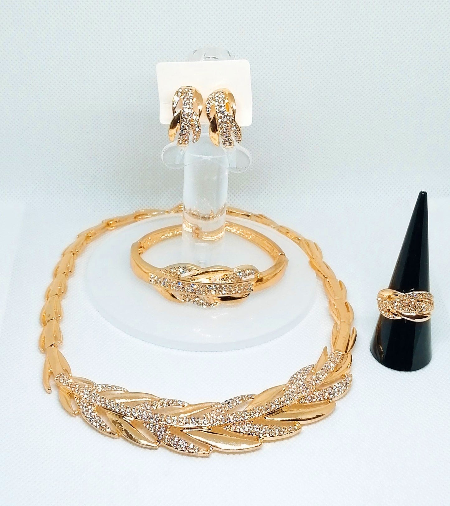 Collier Feuille d'or