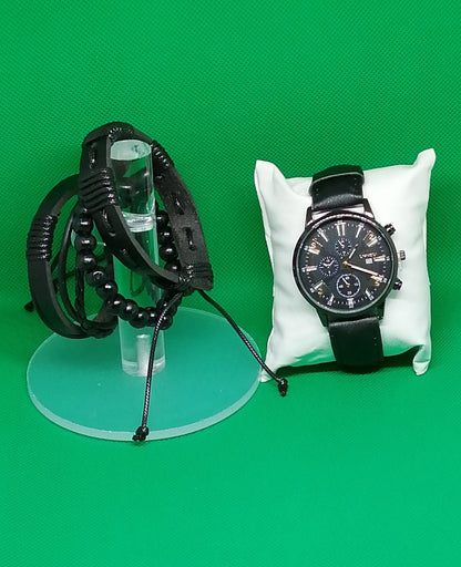 Montre Et Bracelet En Cuire