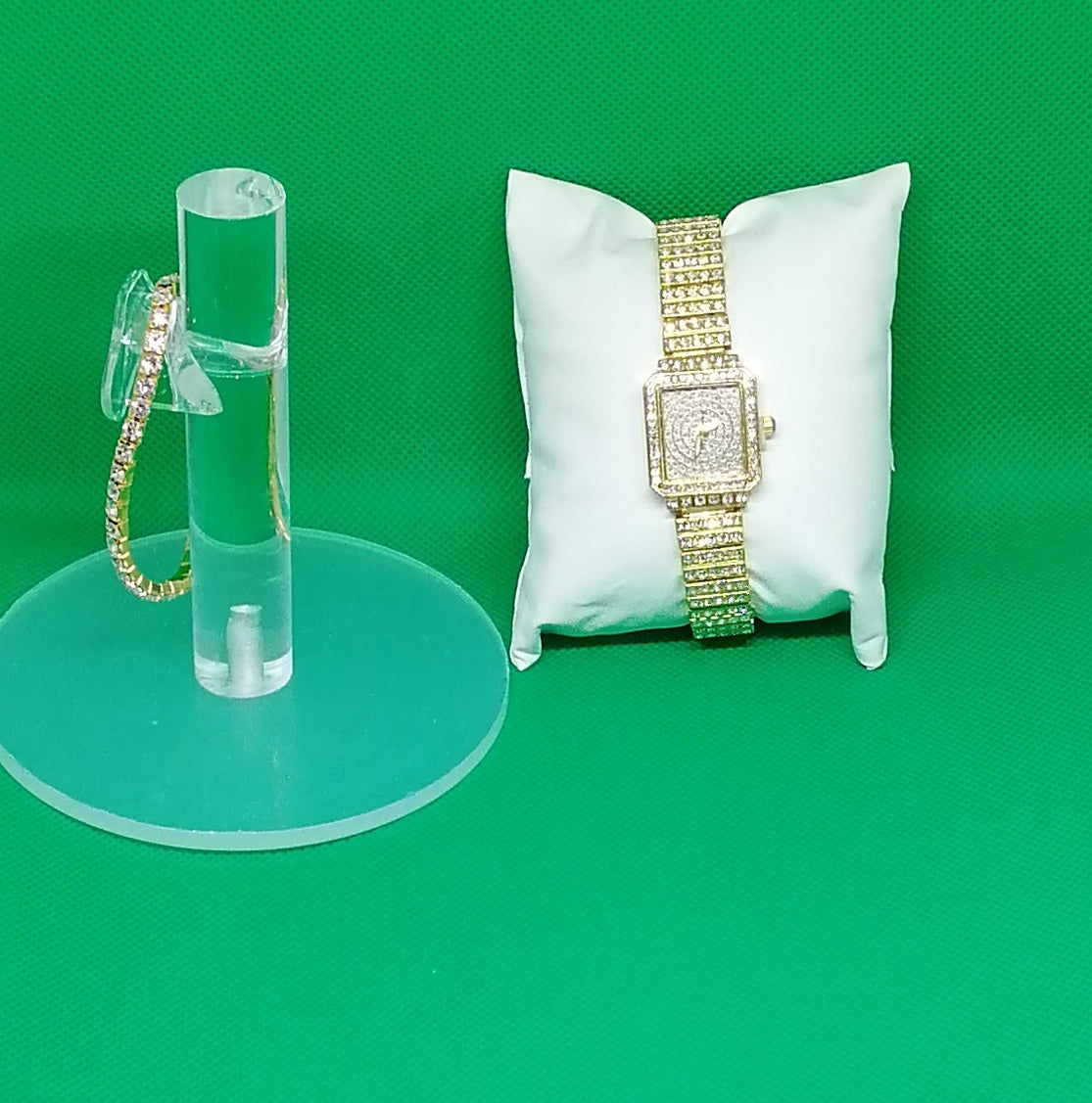 Montre Et Bracelet Diamant De Luxe