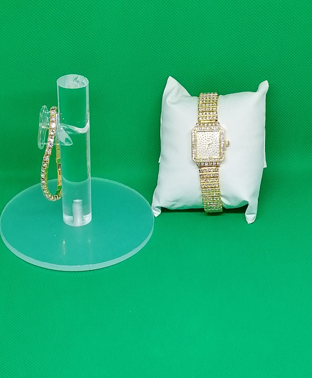 Montre Et Bracelet Diamant De Luxe